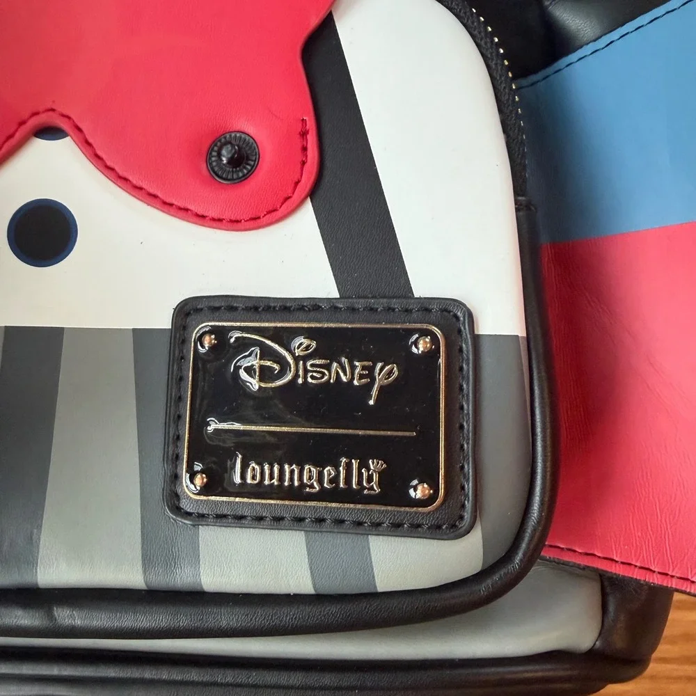 Loungefly Disney Lilo & Stitch Vampire Women's‎ Mini Backpack Bag Purse Like New